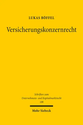 Versicherungskonzernrecht