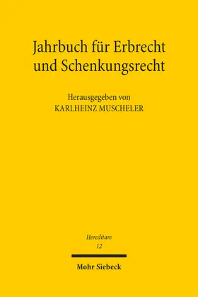 Jahrbuch für Erbrecht und Schenkungsrecht