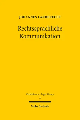Rechtssprachliche Kommunikation