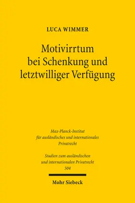 Motivirrtum bei Schenkung und letztwilliger Verfügung