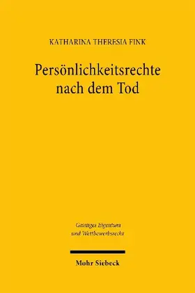 Persönlichkeitsrechte nach dem Tod