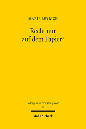 Recht nur auf dem Papier?