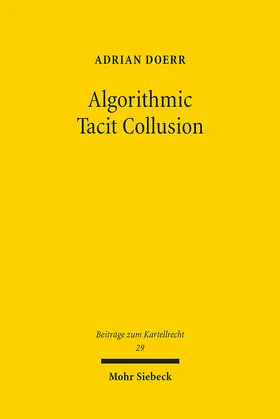 Algorithmic Tacit Collusion