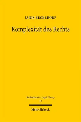 Komplexität des Rechts