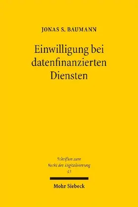Einwilligung bei datenfinanzierten Diensten