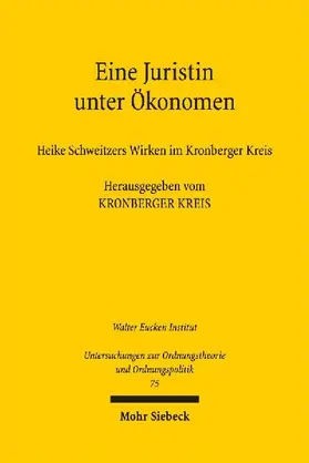 Eine Juristin unter Ökonomen