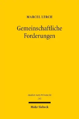 Gemeinschaftliche Forderungen