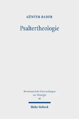 Psaltertheologie
