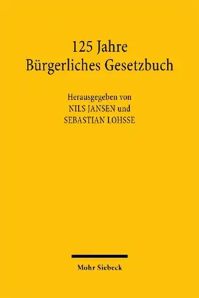 125 Jahre Bürgerliches Gesetzbuch