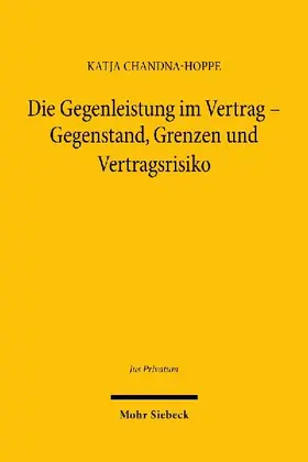 Die Gegenleistung im Vertrag - Gegenstand, Grenzen und Vertragsrisiko