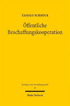 Öffentliche Beschaffungskooperation