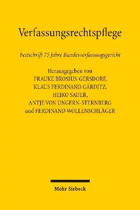 Verfassungsrechtspflege
