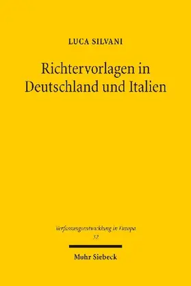 Richtervorlagen in Deutschland und Italien