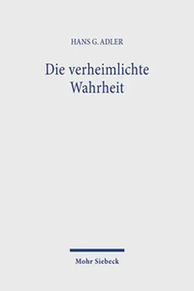 Die verheimlichte Wahrheit