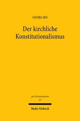 Der kirchliche Konstitutionalismus