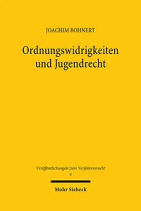 Ordnungswidrigkeiten und Jugendrecht