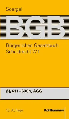 Bürgerliches Gesetzbuch / BGB (13. A.). Schuldrecht 7