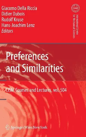Preferences and Similarities