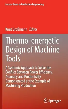 Thermo-energetic Design of Machine Tools