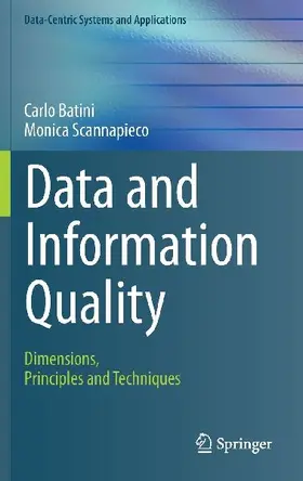Data and Information Quality