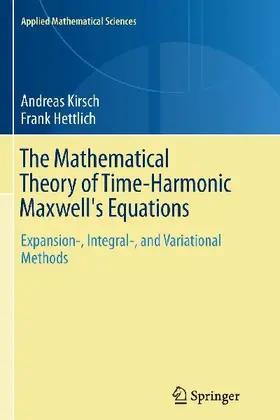 The Mathematical Theory of Time-Harmonic Maxwell's Equations
