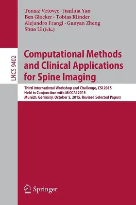 Computational Methods and Clinical Applications for Spine Imaging