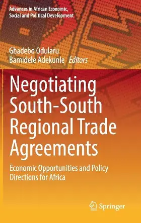 Negotiating South-South Regional Trade Agreements