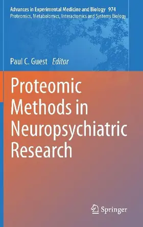 Proteomic Methods in Neuropsychiatric Research