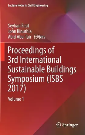 Proceedings of 3rd International Sustainable Buildings Symposium (ISBS 2017)