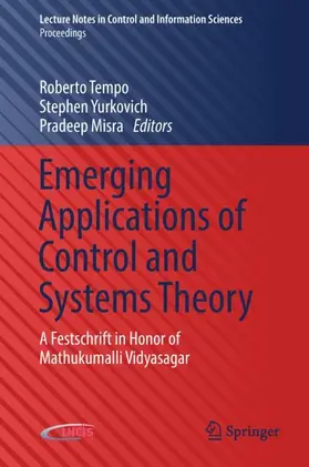 Emerging Applications of Control and Systems Theory