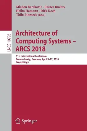 Architecture of Computing Systems - ARCS 2018