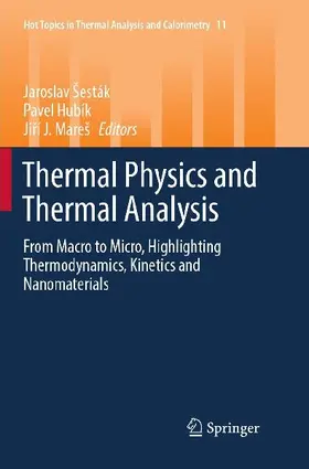 Thermal Physics and Thermal Analysis