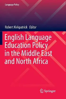 English Language Education Policy in the Middle East and North Africa