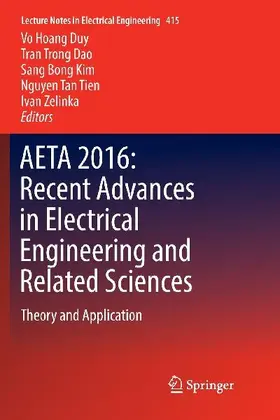 AETA 2016: Recent Advances in Electrical Engineering and Related Sciences
