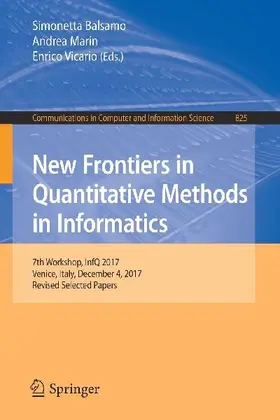New Frontiers in Quantitative Methods in Informatics