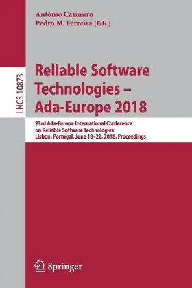 Reliable Software Technologies - Ada-Europe 2018