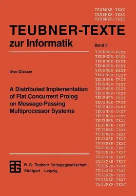 A Distributed Implementation of Flat Concurrent Prolog on Message-Passing Multiprocessor Systems