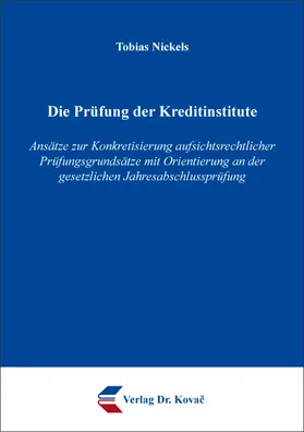 Die Prüfung der Kreditinstitute