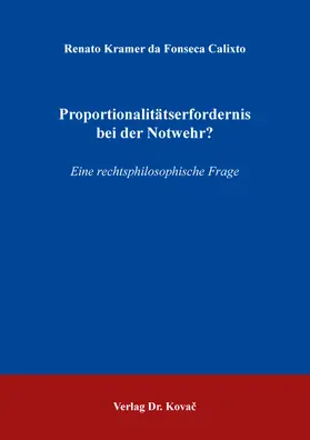 Proportionalitätserfordernis bei der Notwehr?
