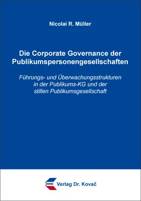 Die Corporate Governance der Publikumspersonengesellschaften