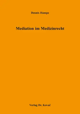 Mediation im Medizinrecht