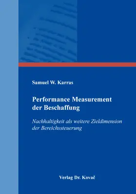Performance Measurement der Beschaffung