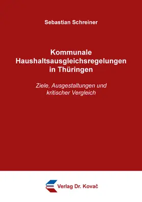 Kommunale Haushaltsausgleichsregelungen in Thüringen