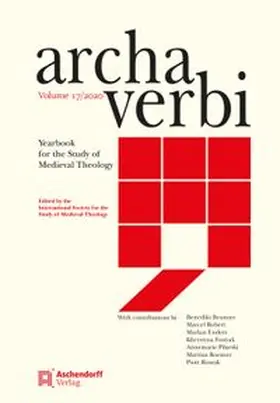 Archa Verbi, Volume 17/2020