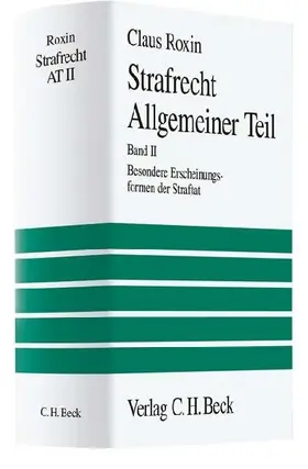 Strafrecht. Allgemeiner Teil 2