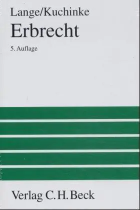 Erbrecht. Ein Lehrbuch