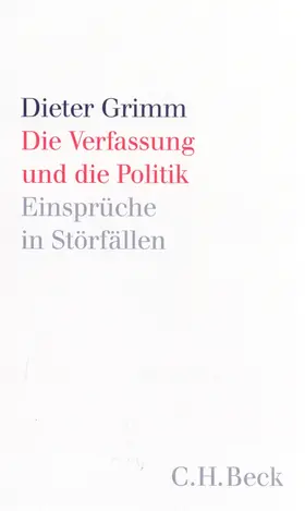 Die Verfassung und die Politik