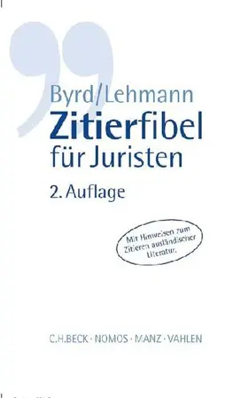 Zitierfibel für Juristen