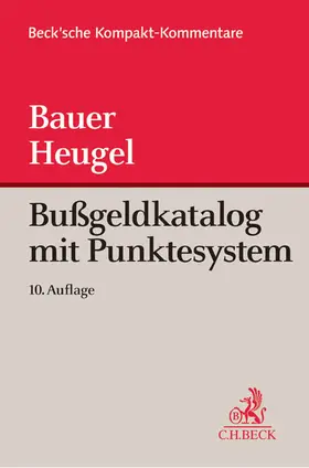Bußgeldkatalog mit Punktesystem