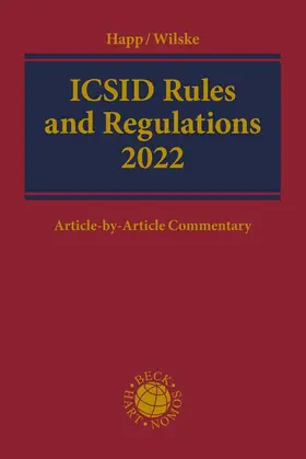 ICSID Rules and Regulations 2022